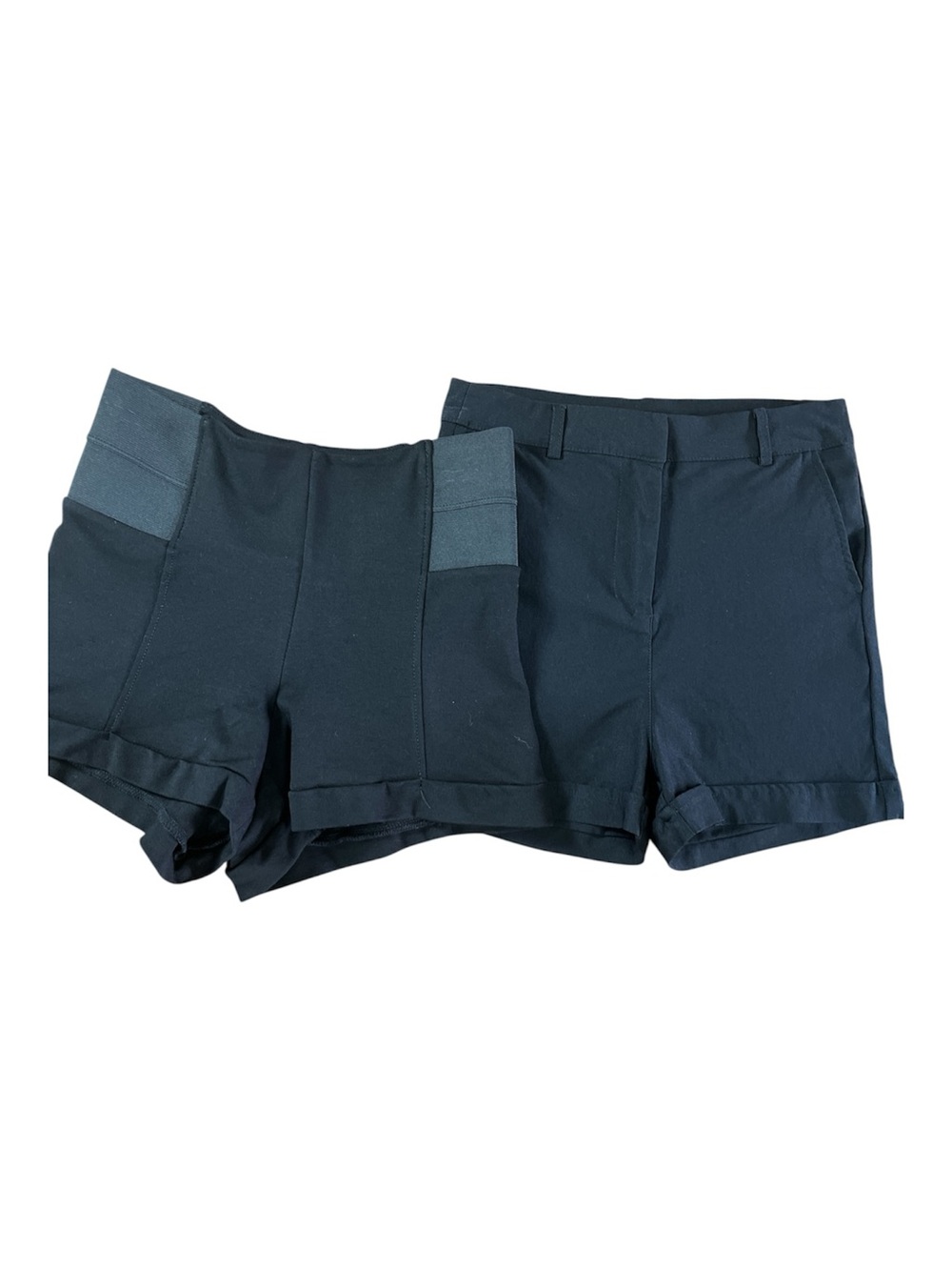 2. Bundle Set of 2 Black Casual & Active Shorts Size S / EUC